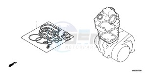 TRX420TE1E TRX420 ED drawing GASKET KIT A