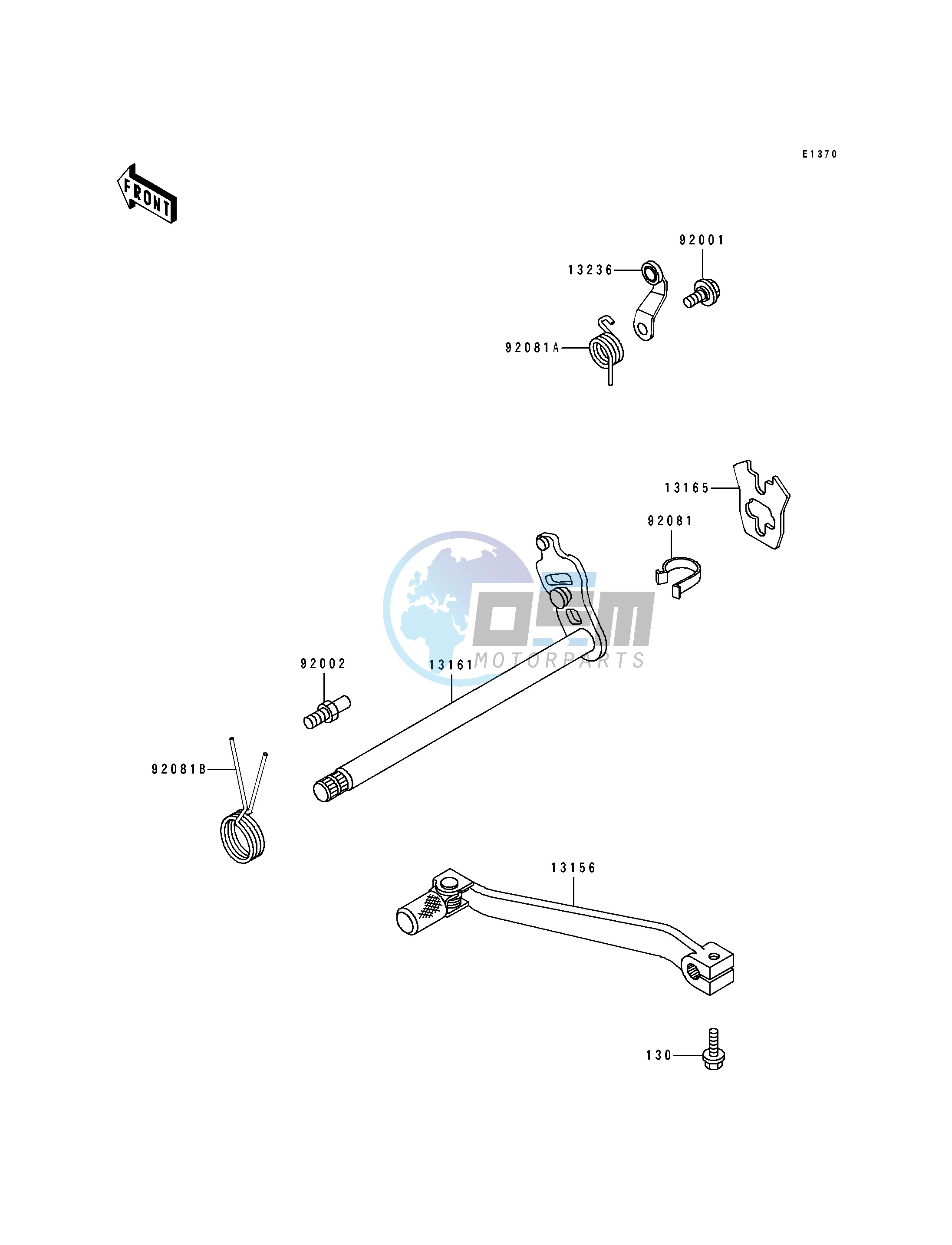 GEAR CHANGE MECHANISM