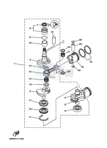 30HMHL drawing CRANKSHAFT--PISTON