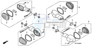 XL700V9 UK - (E / MKH) drawing WINKER