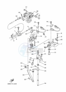 FL225BETX drawing THROTTLE-CONTROL