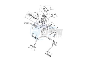 TDM 900 drawing FRONT MASTER CYLINDER