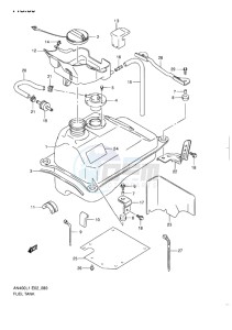 AN400 ABS BURGMAN EU drawing FUEL TANK