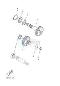 NS50N NITRO NAKED (1PL6 1PL6) drawing TRANSMISSION