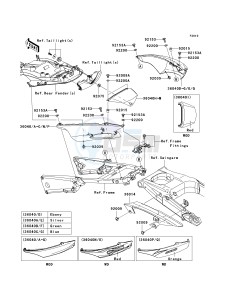 KRF 750 F [TERYX 750 4X4 NRA OUTDOORS] (F8F) C8F drawing SIDE COVERS_CHAIN COVER