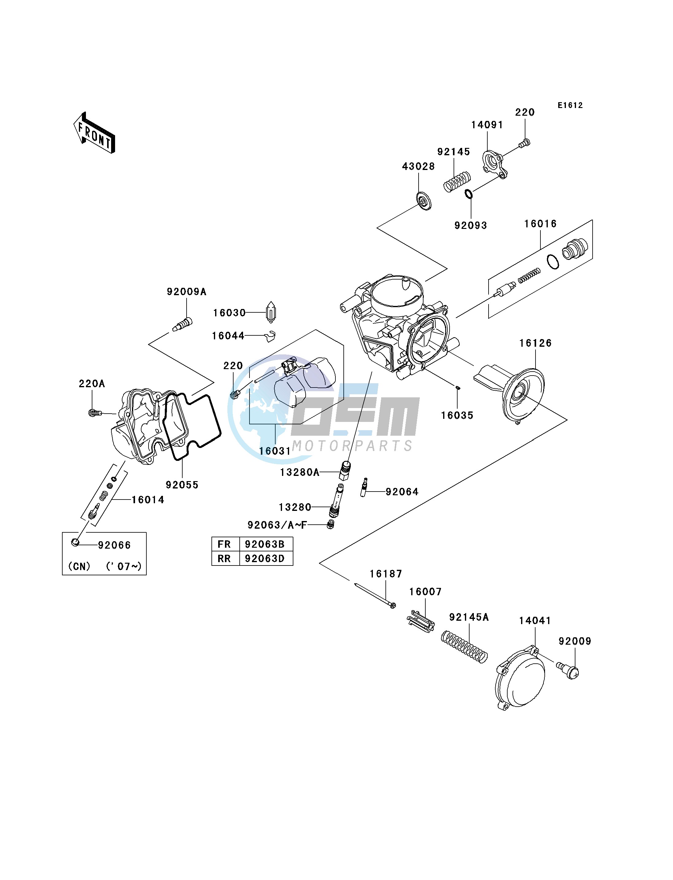 CARBURETOR PARTS