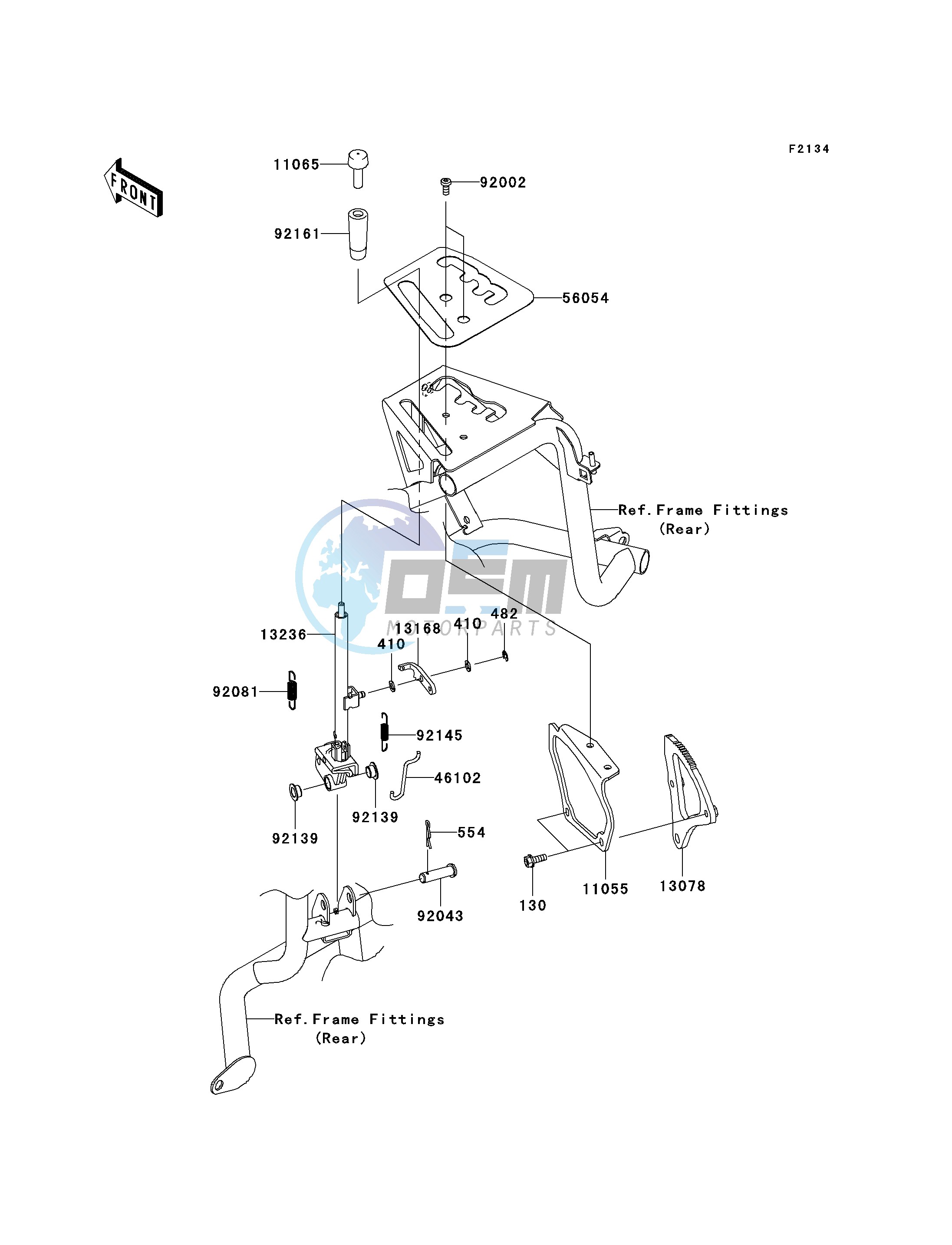 SHIFT LEVER-- S- -