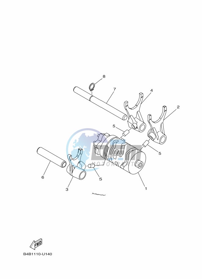 SHIFT CAM & FORK