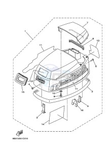 E9-9D drawing FAIRING-UPPER