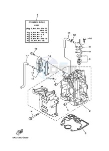 FT9-9GEL drawing CYLINDER--CRANKCASE-1