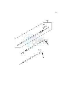 NINJA 300 ABS EX300BEF XX (EU ME A(FRICA) drawing Cables