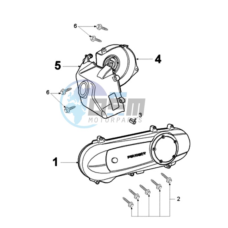 CRANKCASE COVER