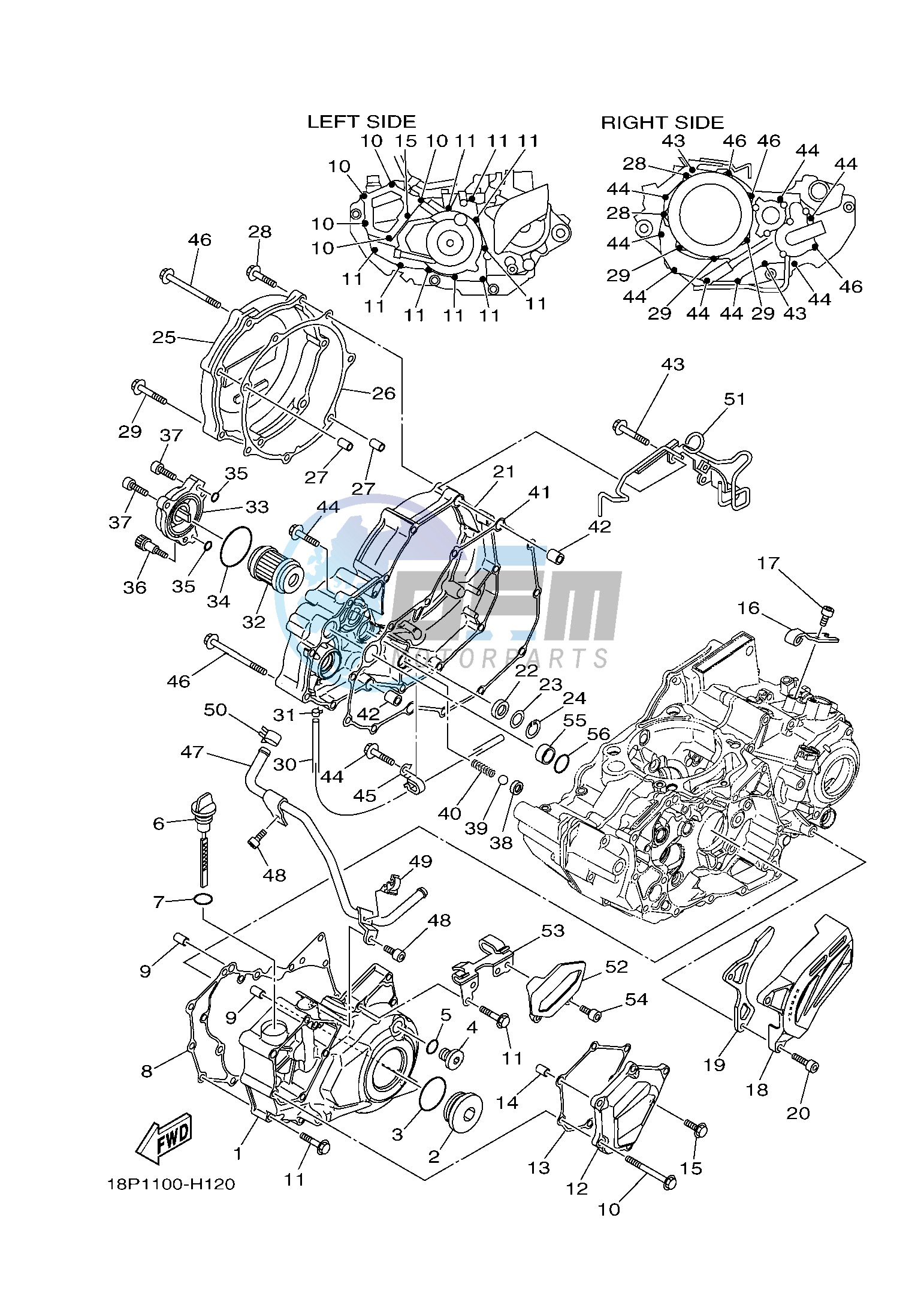 CRANKCASE COVER 1