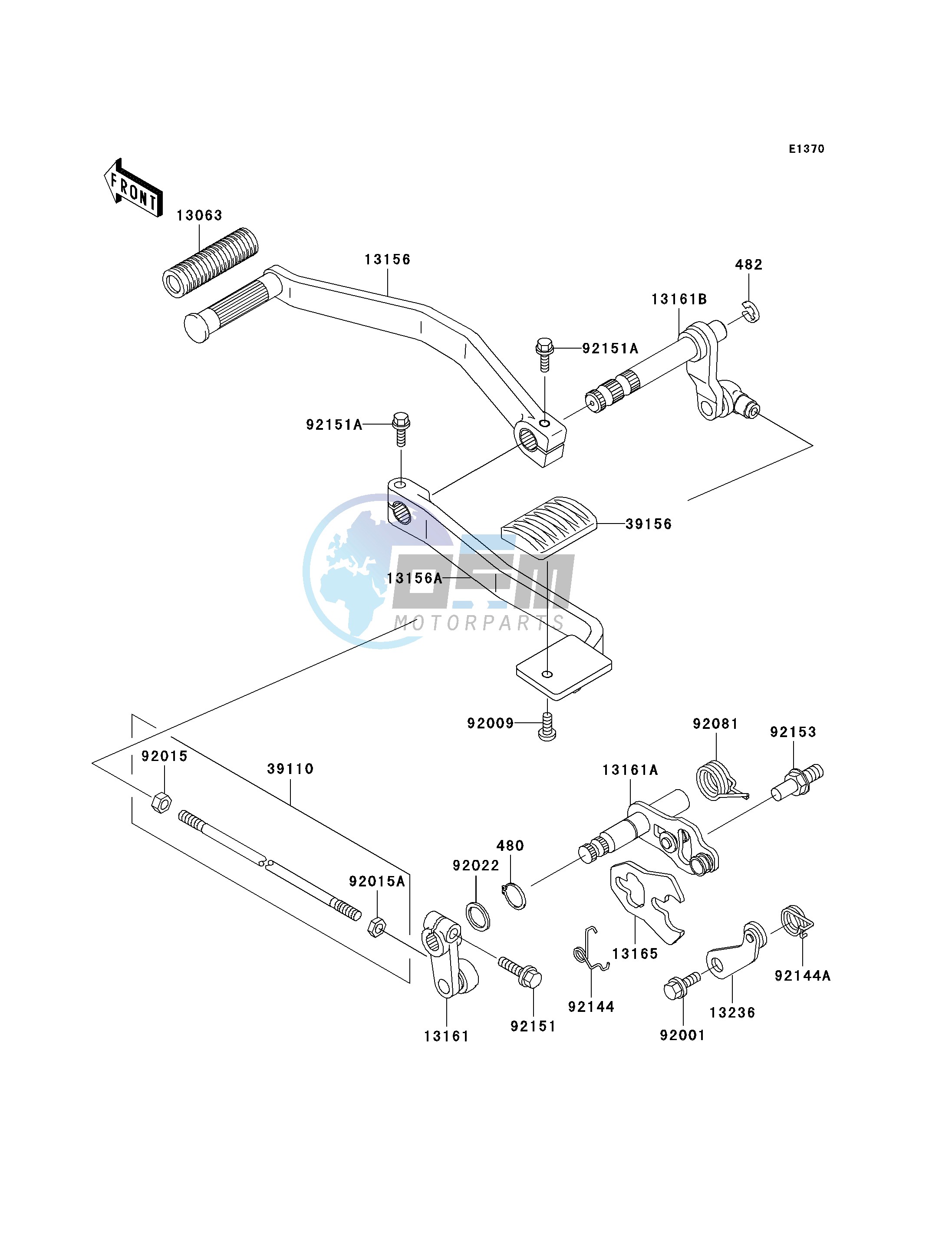 GEAR CHANGE MECHANISM