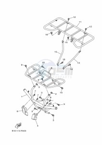 YFM700FWBD KODIAK 700 EPS (BGFB) drawing GUARD