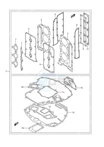 DF 200 drawing Gasket Set