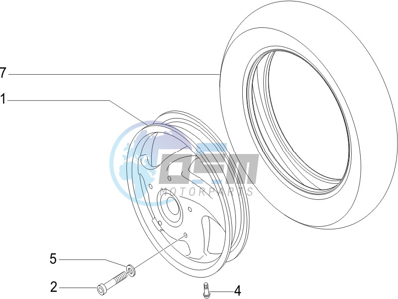 Front wheel