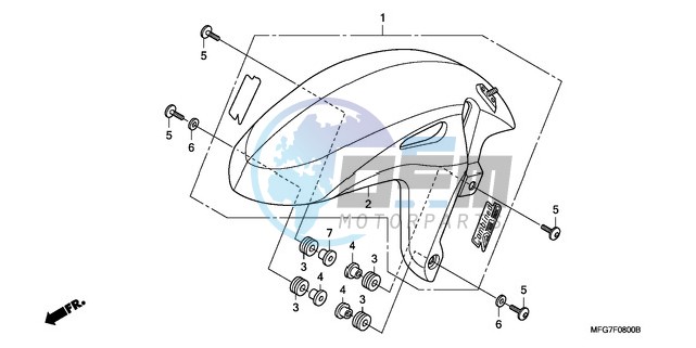 FRONT FENDER