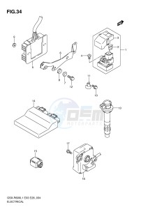 GSX-R600 (E3) drawing ELECTRICAL (GSX-R600L1 E33)