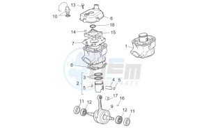 RX-SX 50 2006-2010 drawing Cylinder