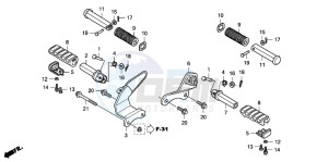 VT750CA drawing STEP (E/ED/EK/F/U)