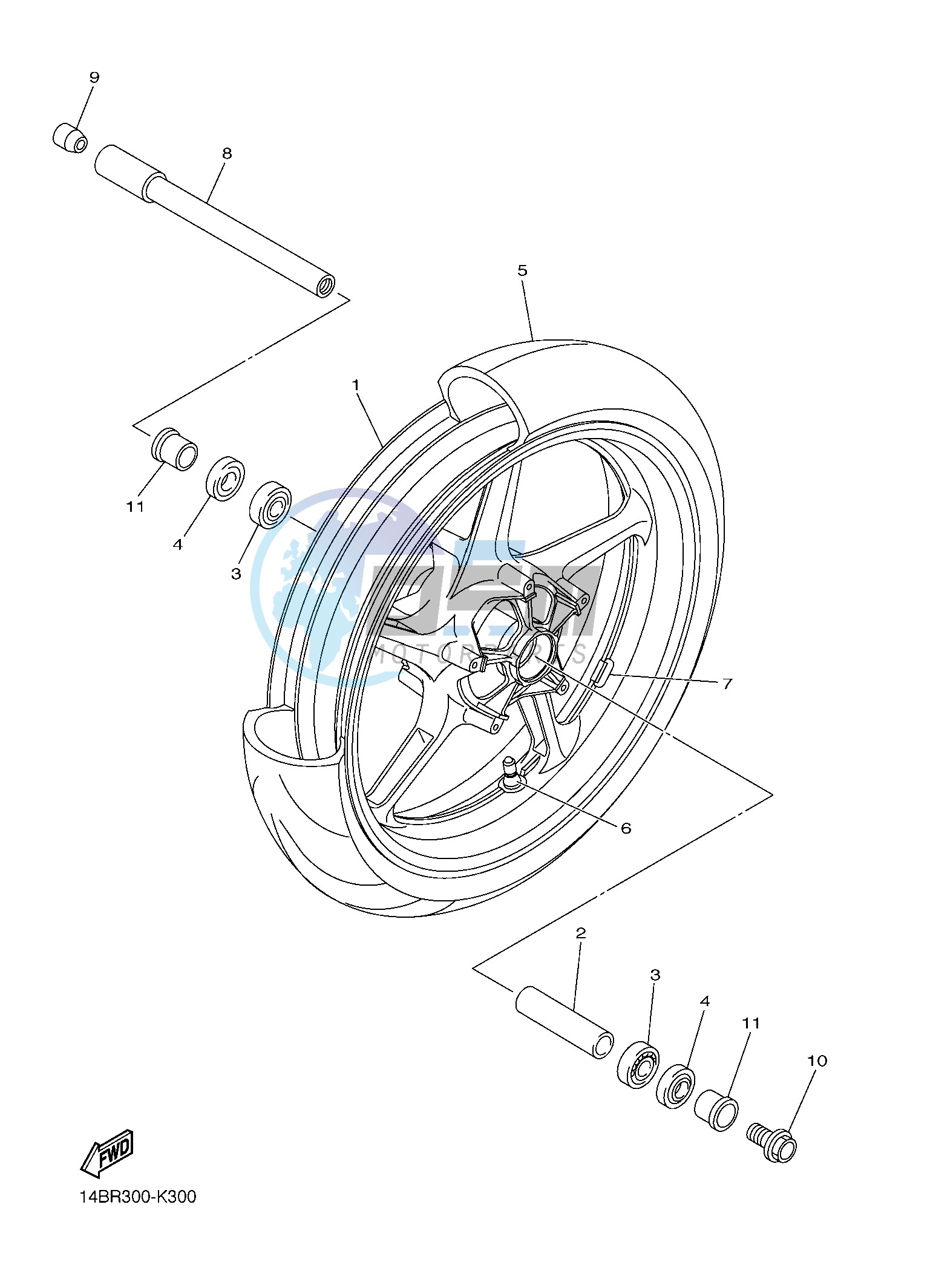 FRONT WHEEL