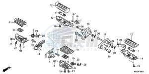 GL1800BD F6B Bagger - GL1800BD UK - (E) drawing STEP