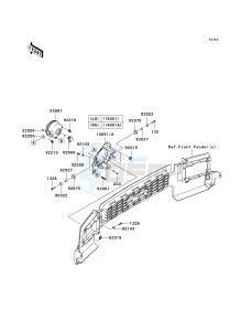 KAF 950 F [MULE 4010 DIESEL 4X4] (F9F-FAF) F9F drawing HEADLIGHT-- S- -