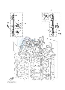 F200CETX drawing THROTTLE-BODY-3