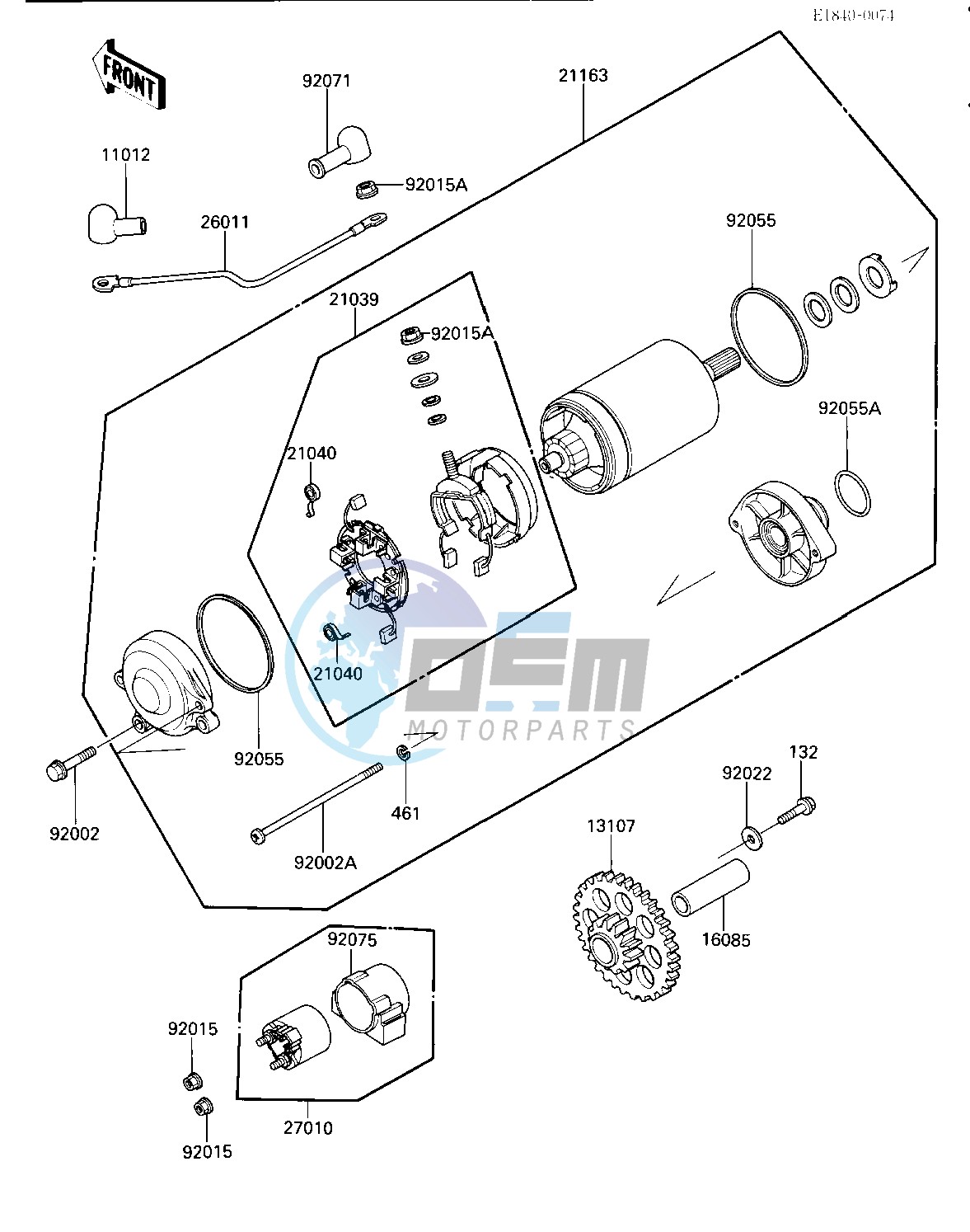 STARTER MOTOR