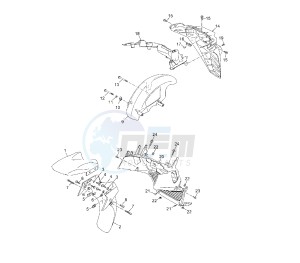 YP R X-MAX 125 drawing FENDER 39D5-DB