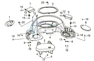 JOYRIDE 125 drawing SPEEDOMETER COWL