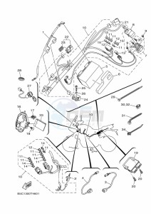 TRACER 900 MTT850 (B5CF) drawing ELECTRICAL 1