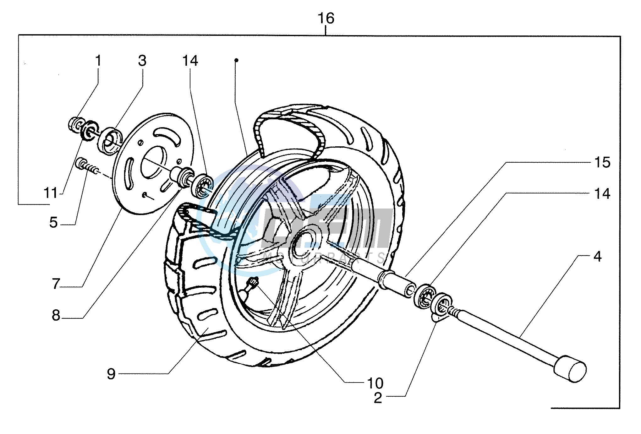 Front wheel