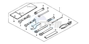 CMX250C REBEL drawing TOOLS