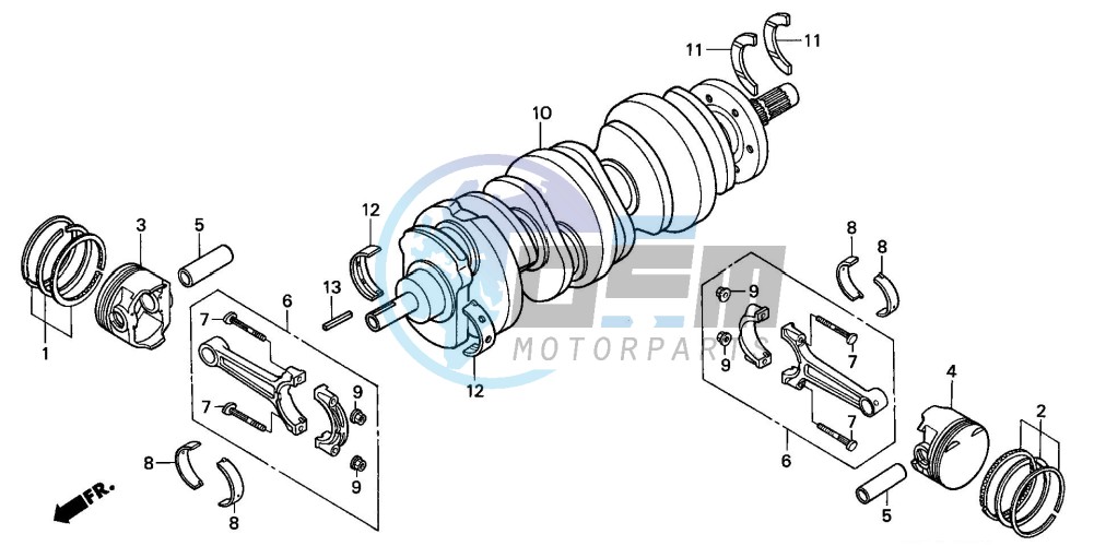 CRANKSHAFT/PISTON