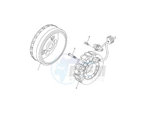 V-MAX 1700 drawing GENERATOR