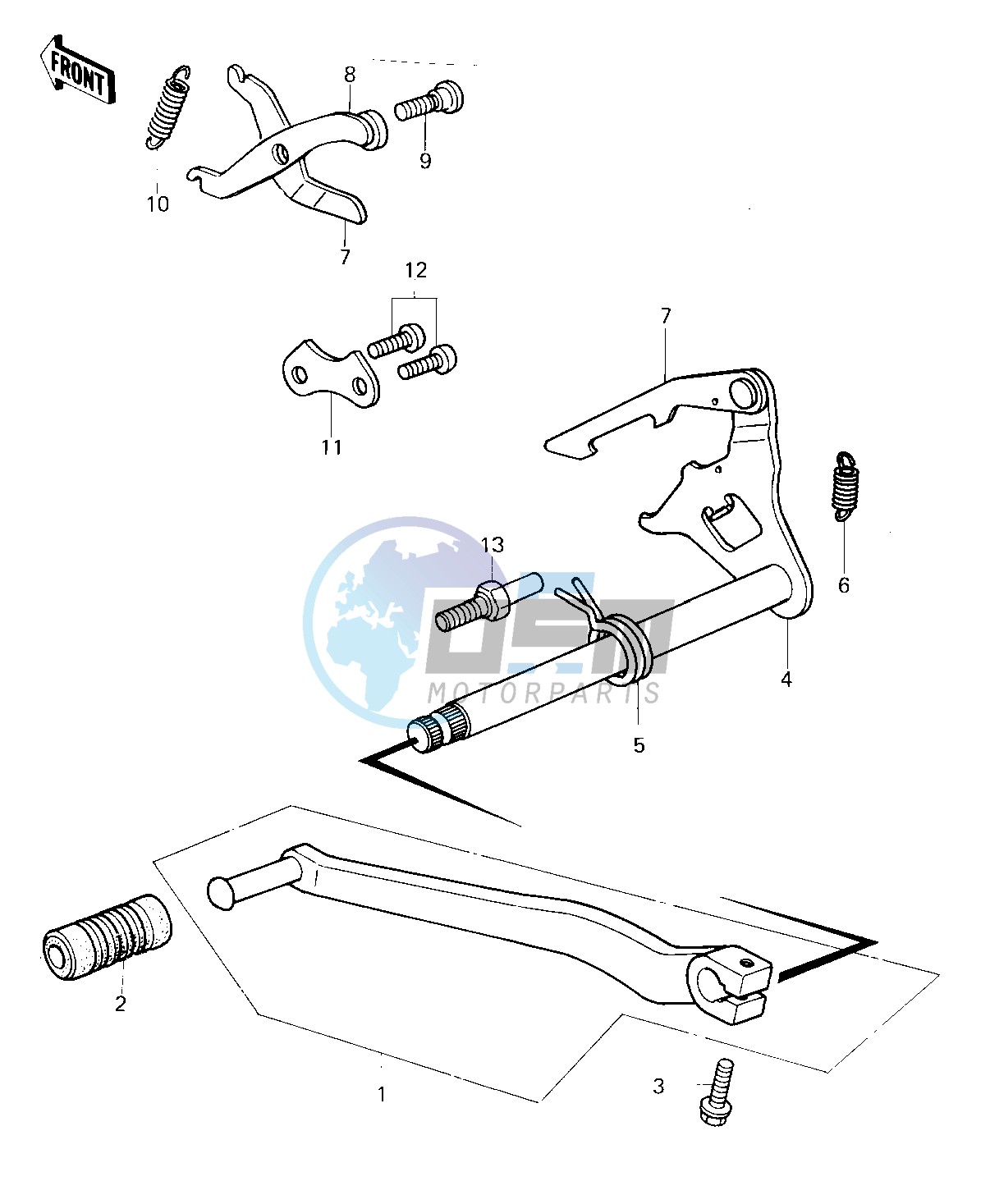 GEAR CHANGE MECHANISM