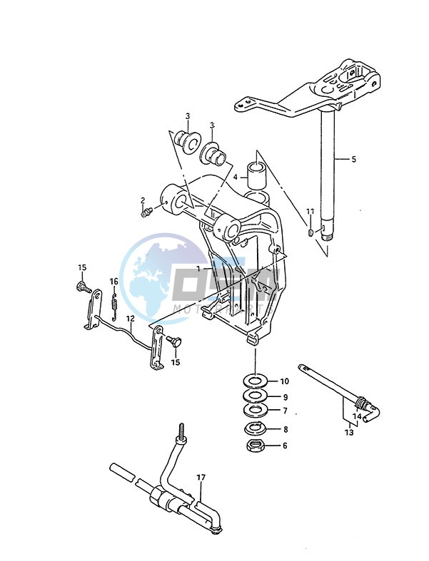 Swivel Bracket (1988 to 1994)