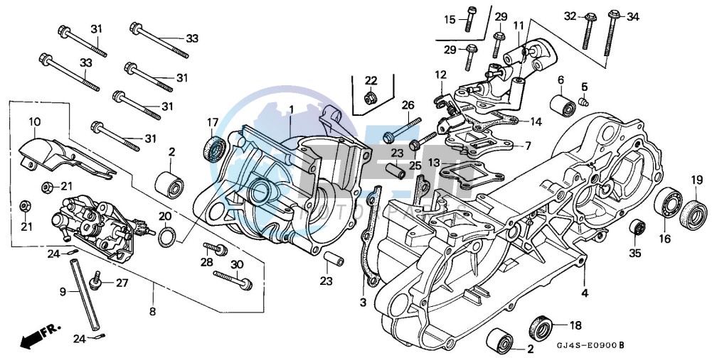 CRANKCASE/OIL PUMP