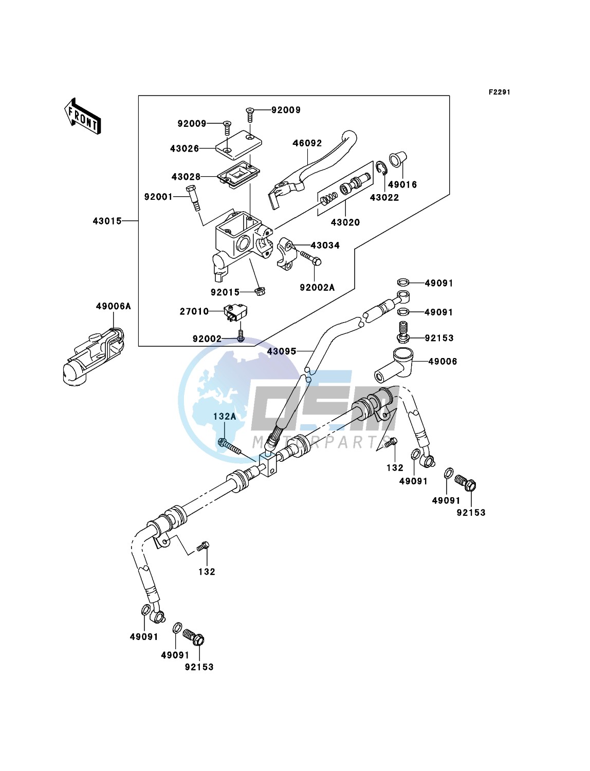 Front Master Cylinder