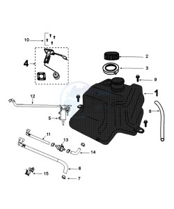 KISBEE 4T OY X drawing TANK AND PUMP