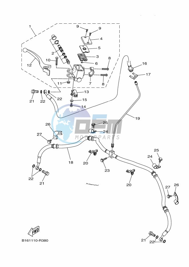 FRONT MASTER CYLINDER