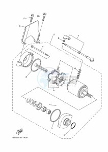 YFM450FWB YFM45KDHK (BJ5C) drawing STARTING MOTOR