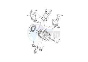 WR F 450 drawing SHIFT CAM-FORK