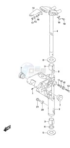 DF 20A drawing Swivel Bracket - Remote Control w/Power Tilt