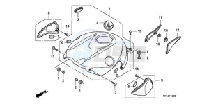 CBR1000RA9 Europe Direct - (ED / ABS MME REP) drawing TOP SHELTER