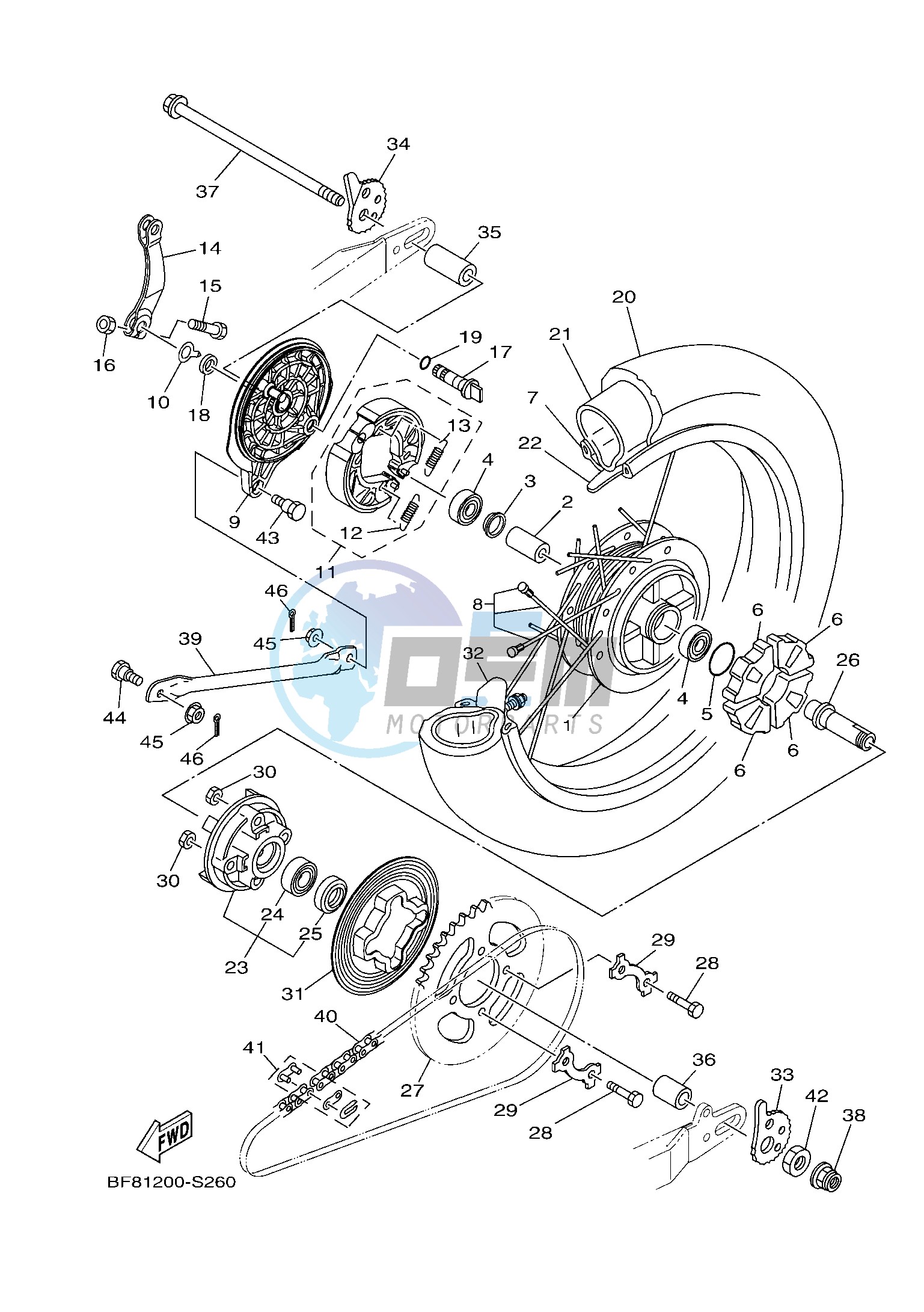 REAR WHEEL