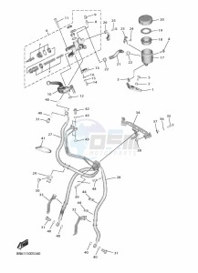 YZF600 YZF-R6 (BN6S) drawing FRONT MASTER CYLINDER