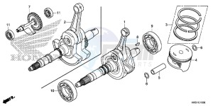 TRX420TE1H Europe Direct - (ED) drawing CRANKSHAFT/PISTON